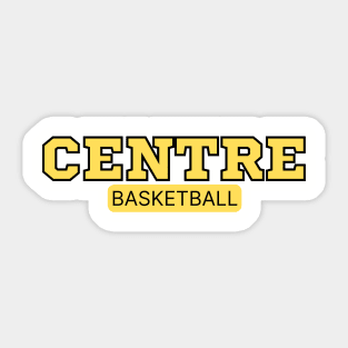 CENTRE BASKETBALL Sticker